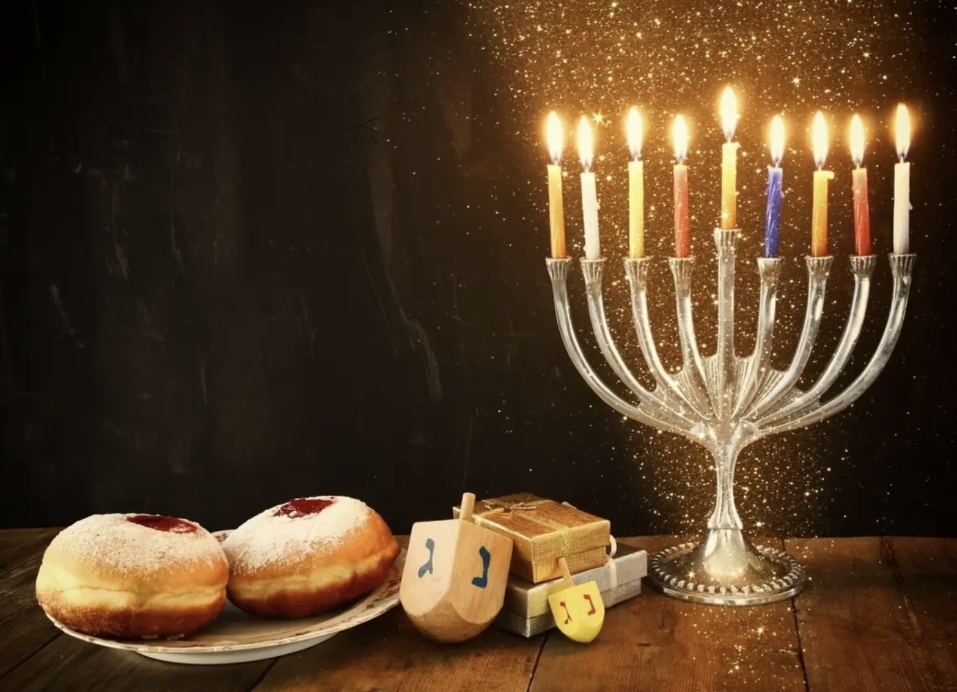 Arranged Food and Objects